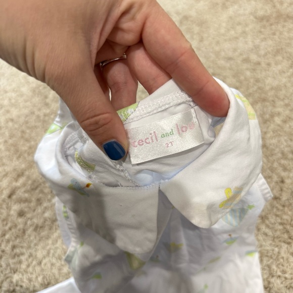 Cecil & Lou Birthday Cake Bubble Romper Gender Neutral Size 2T - Picture 3 of 3